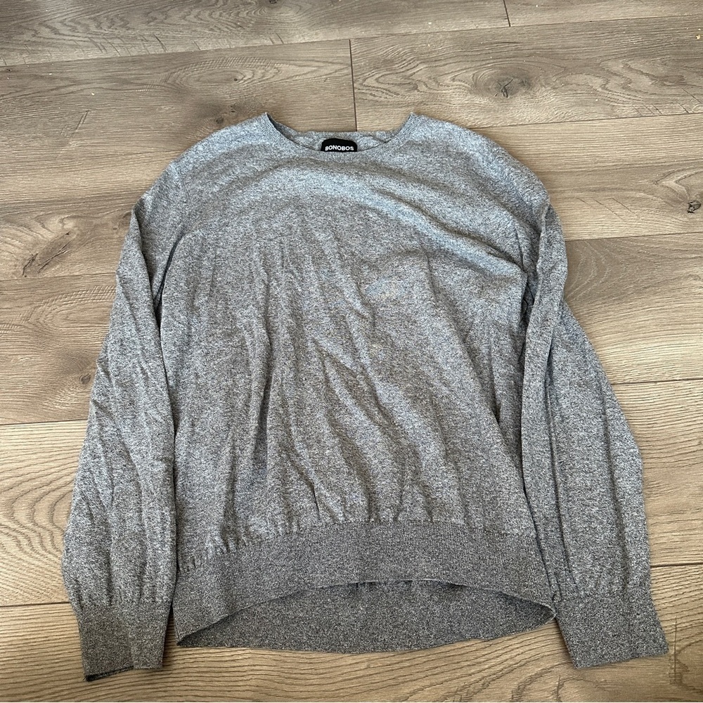 Bonobos Men's Crewneck Sweater 100% Cotton XL Slim